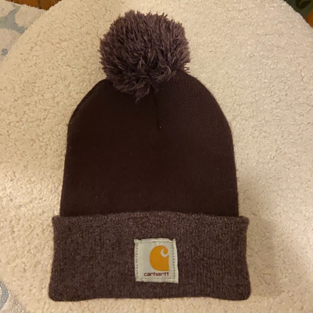 Carhartt Hat with Pom